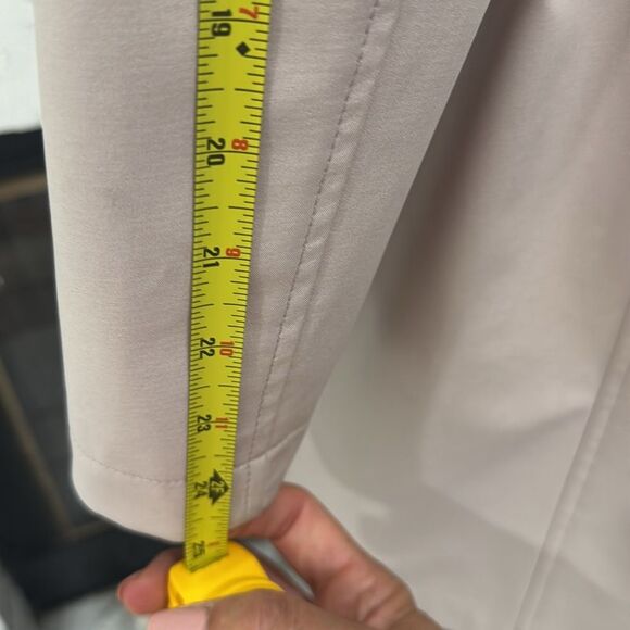 Calvin Klein hooded double-breasted water-resistant trench coat Large Cream - Picture 8 of 12